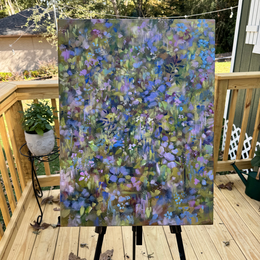 Floral Original Painted Canvas
