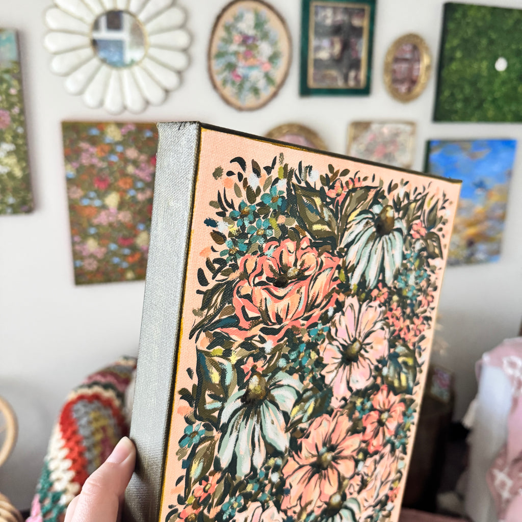Floral Original Painted Canvas No. 28