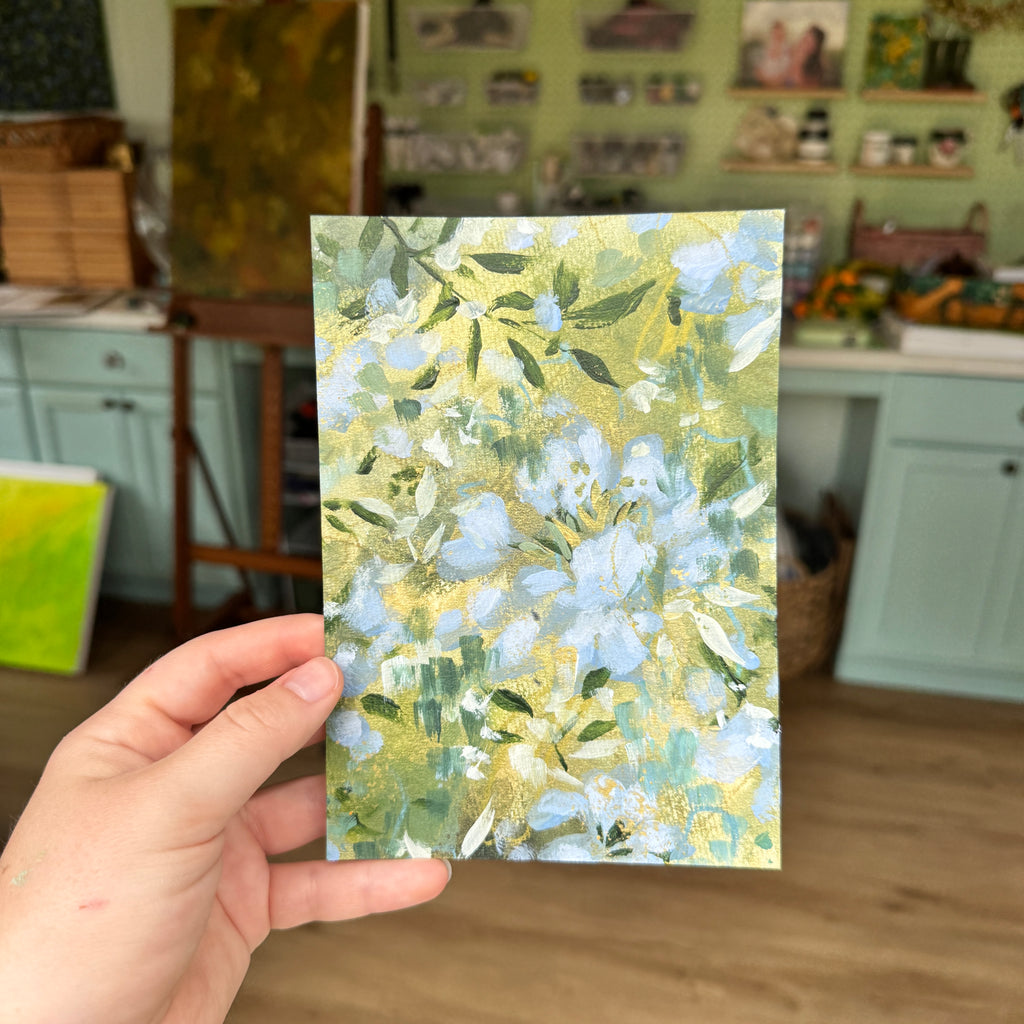 Original Ella in the Shimmering Forest Art Paper No. 4