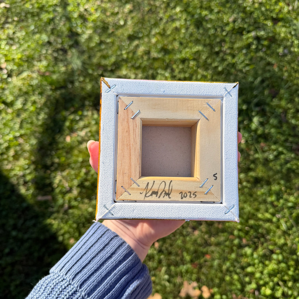 Soft Floral Original Painted Canvas #5