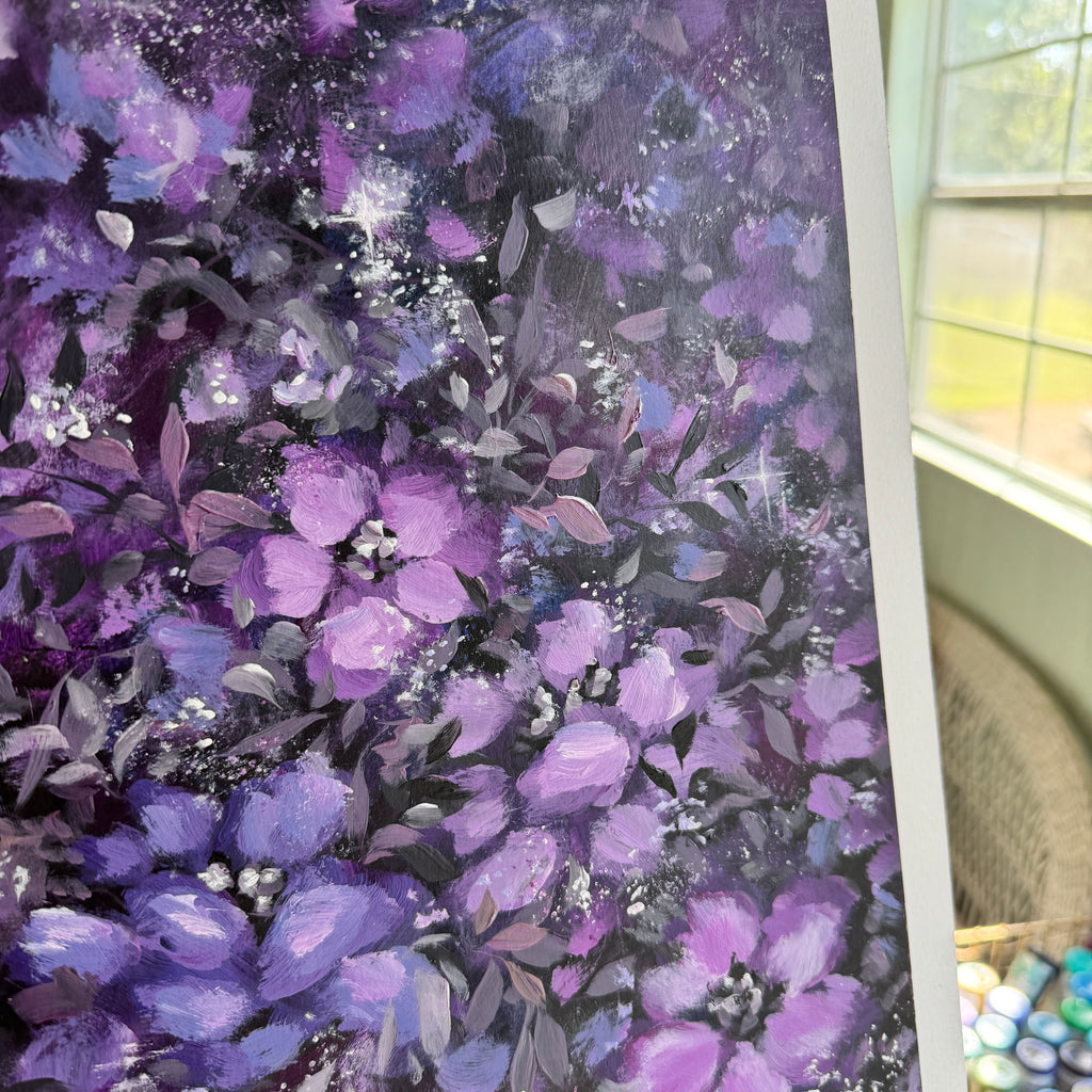 Original Ella’s Abstract Garden Art Paper No. 8