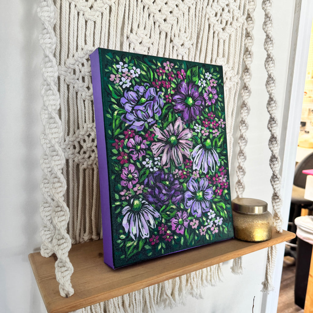 Floral Original Painted Canvas No. 27