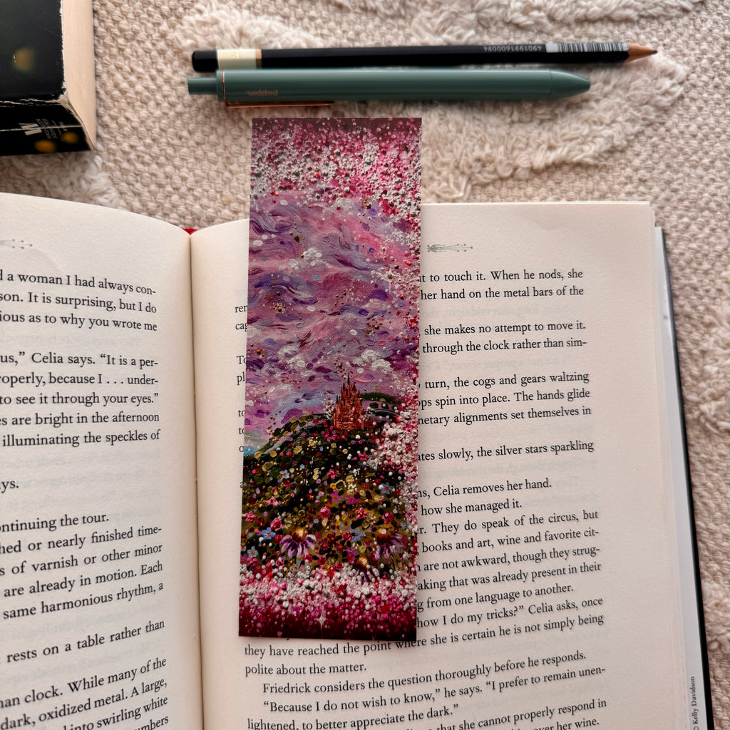 Floral Fairy Tale Double Sided Bookmark