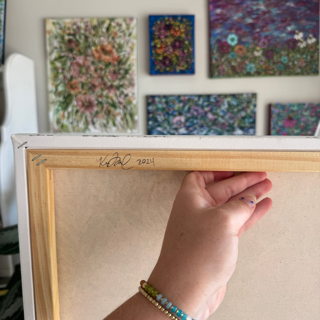 Floral Original Painted Canvas No. 21