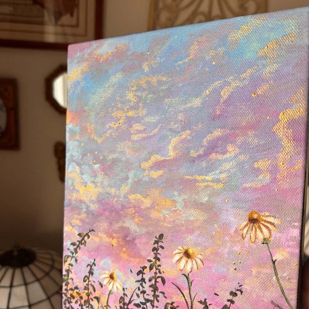 Floral Original Painted Canvas