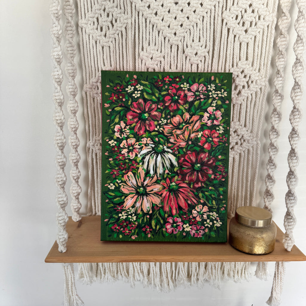 Floral Original Painted Canvas No. 29