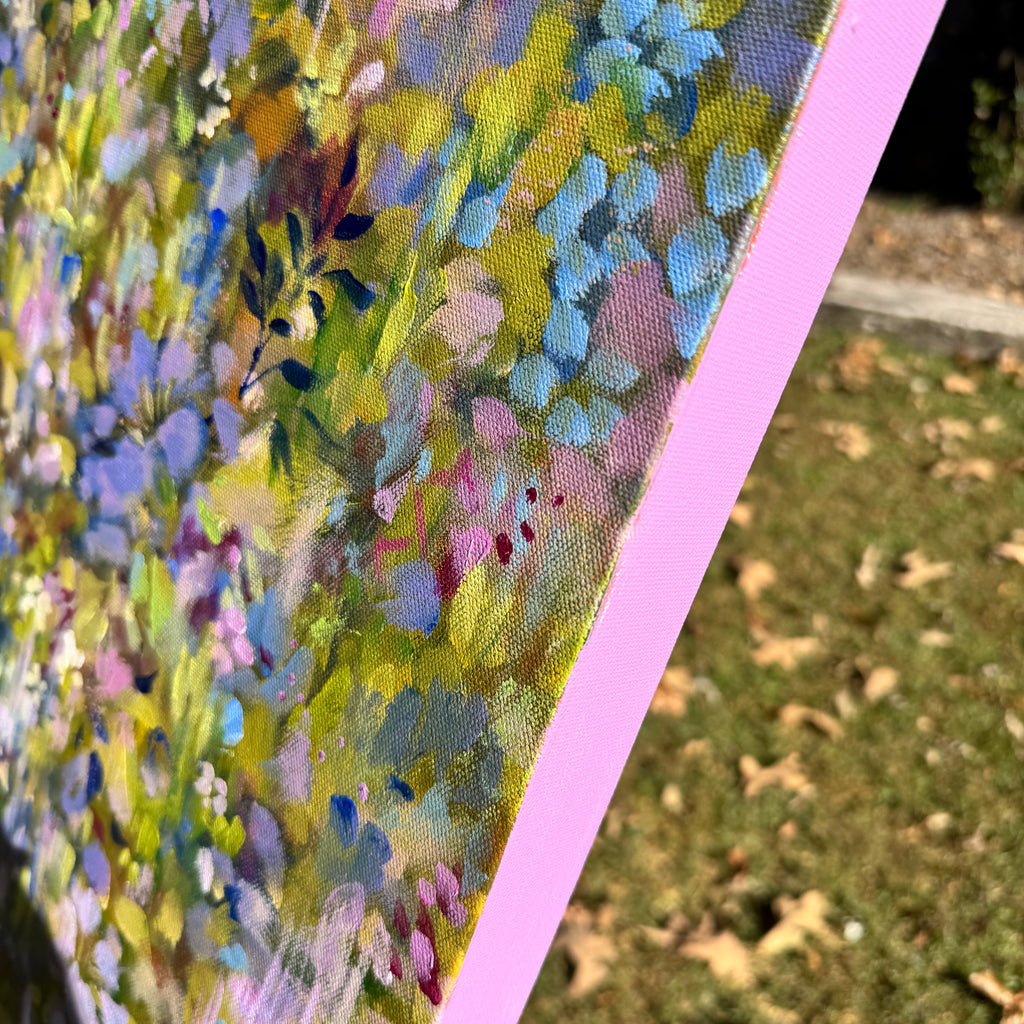 Floral Original Painted Canvas