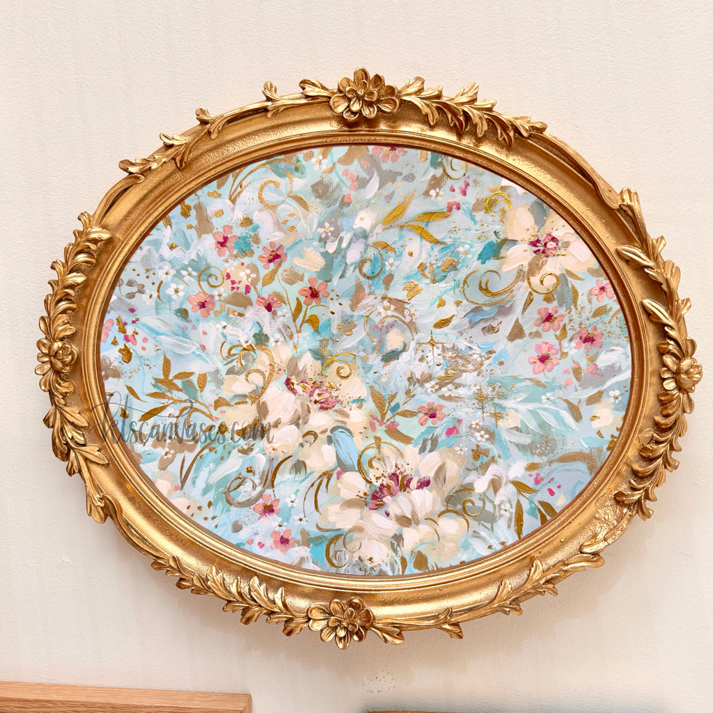 Ella’s Abstract Garden No. 33 Art Print