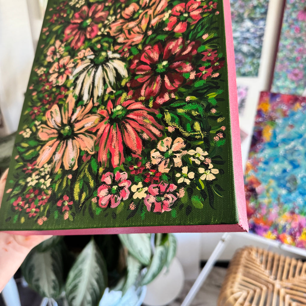 Floral Original Painted Canvas No. 29