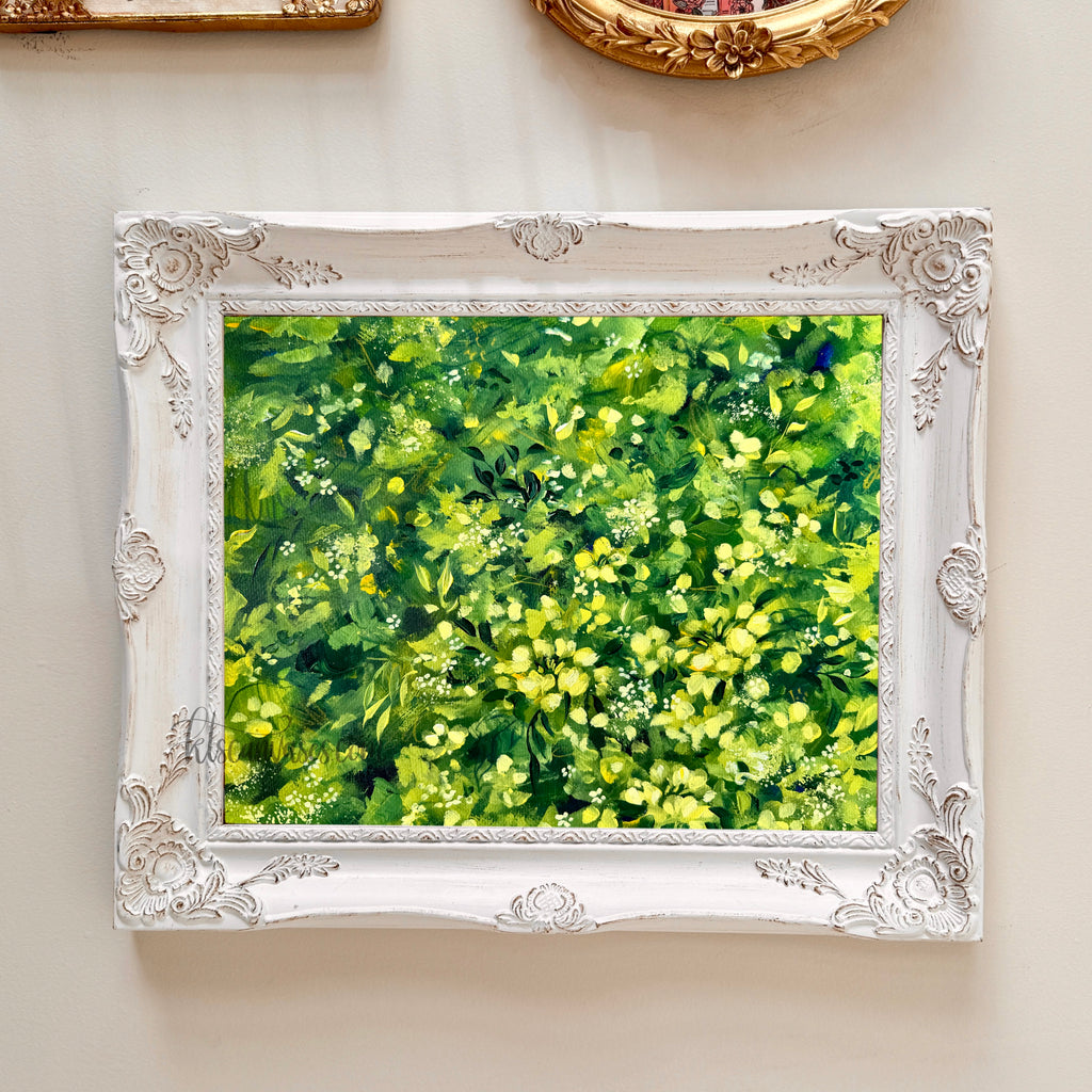 Ella’s Abstract Garden No. 27 Art Print