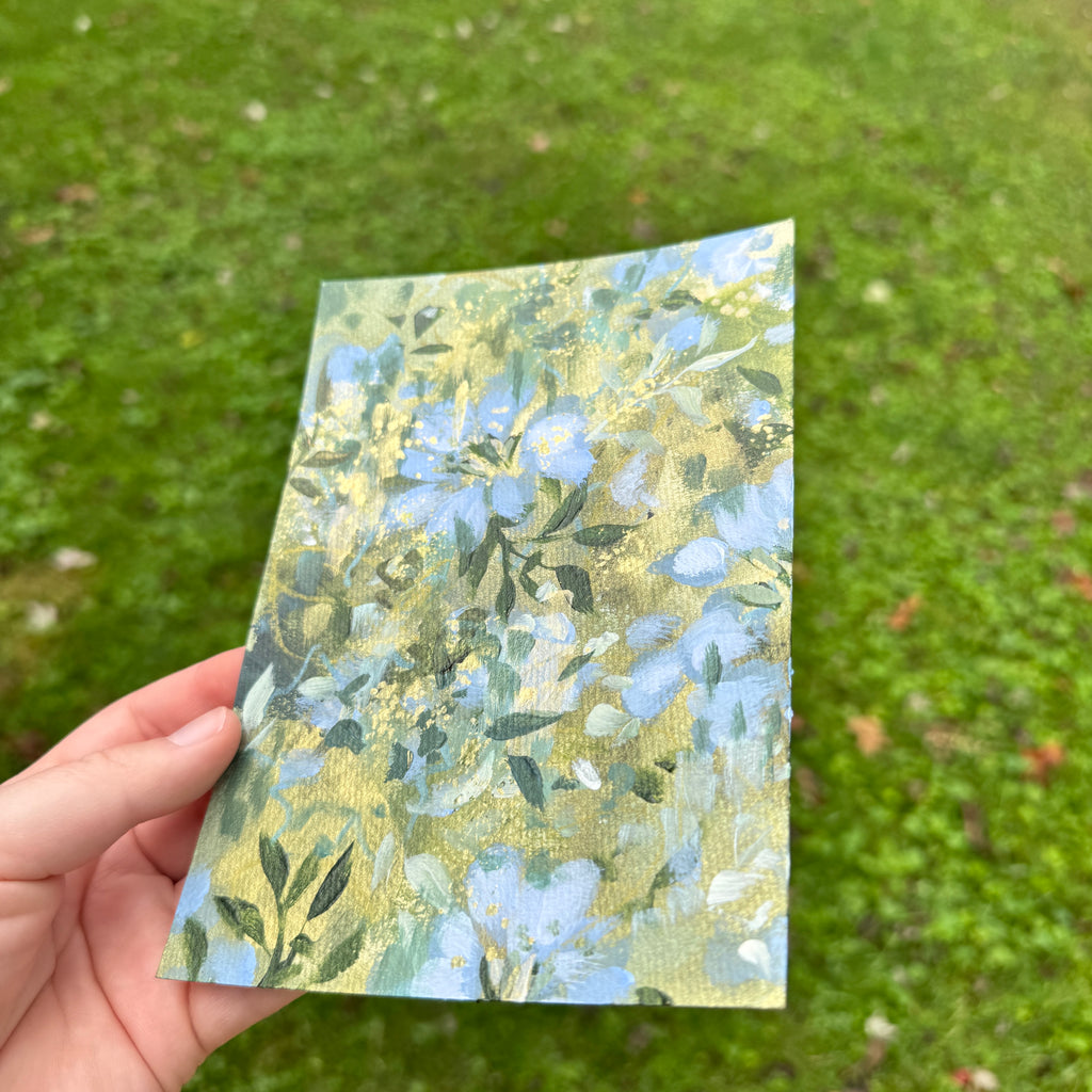 Original Ella in the Shimmering Forest Art Paper No. 1