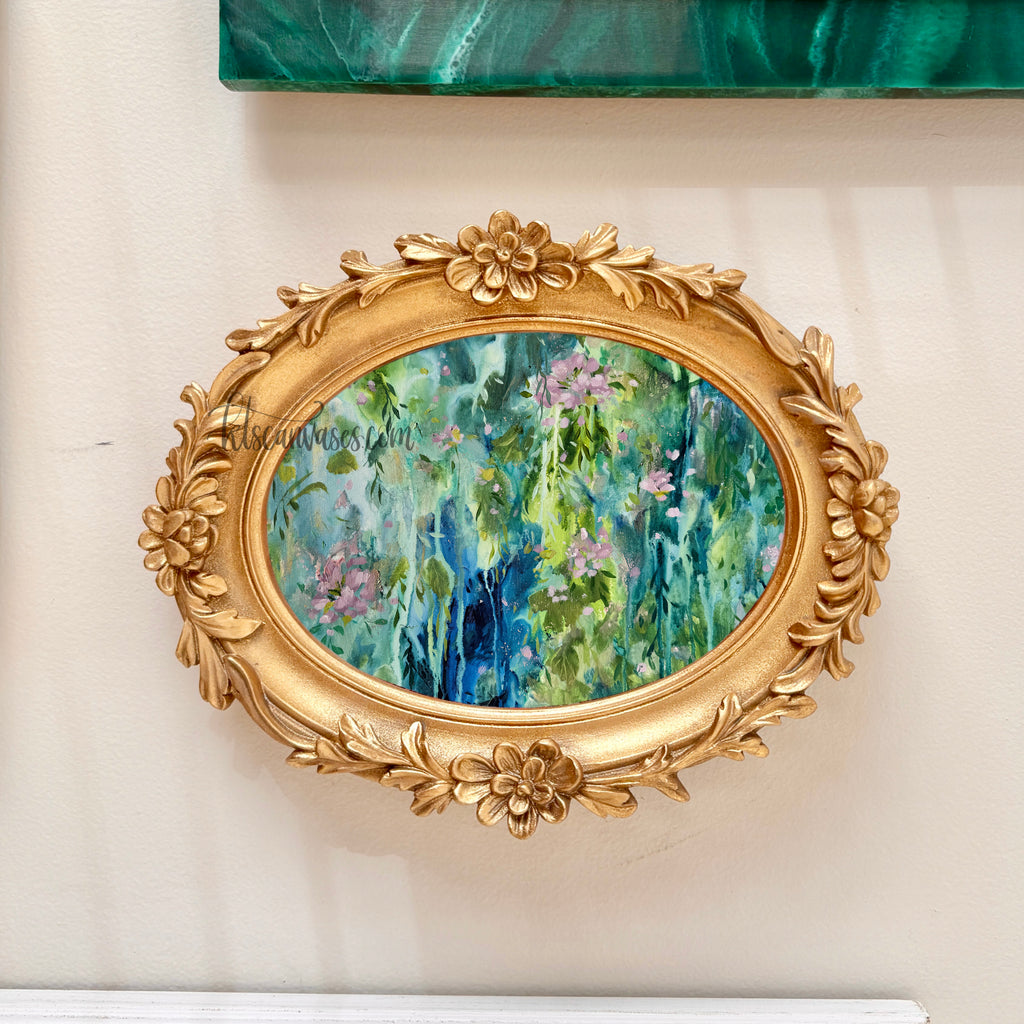 Ella in the Rainy Garden No. 3 Art Print