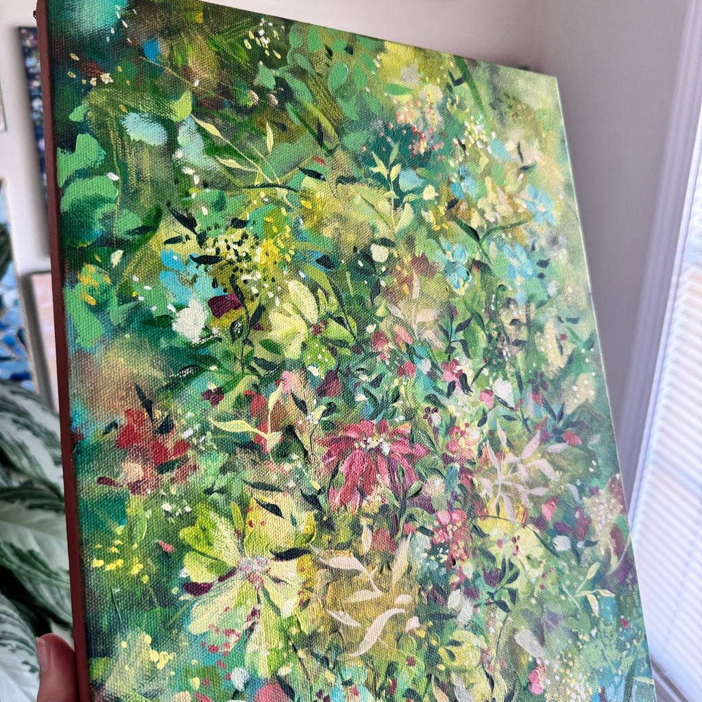 Floral Original Painted Canvas No. 31