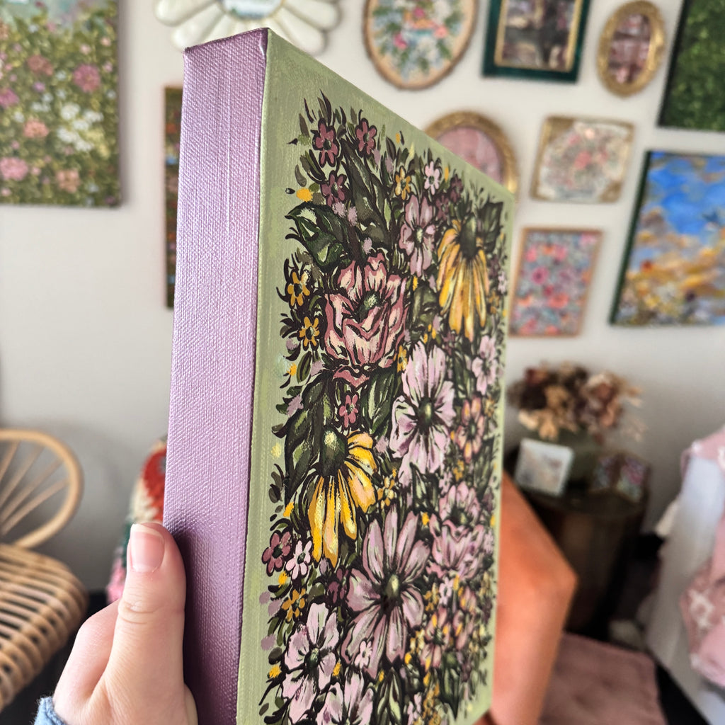 Floral Original Painted Canvas No. 26