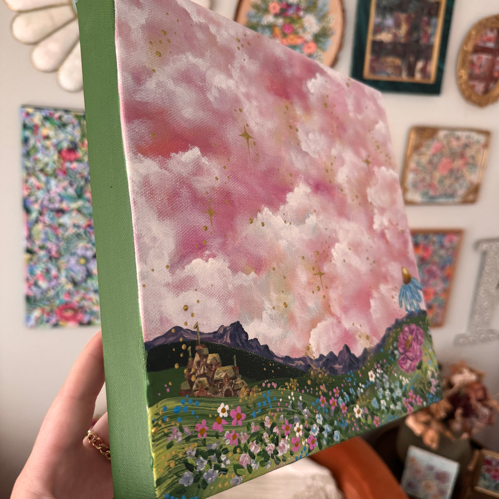 Floral Original Painted Canvas