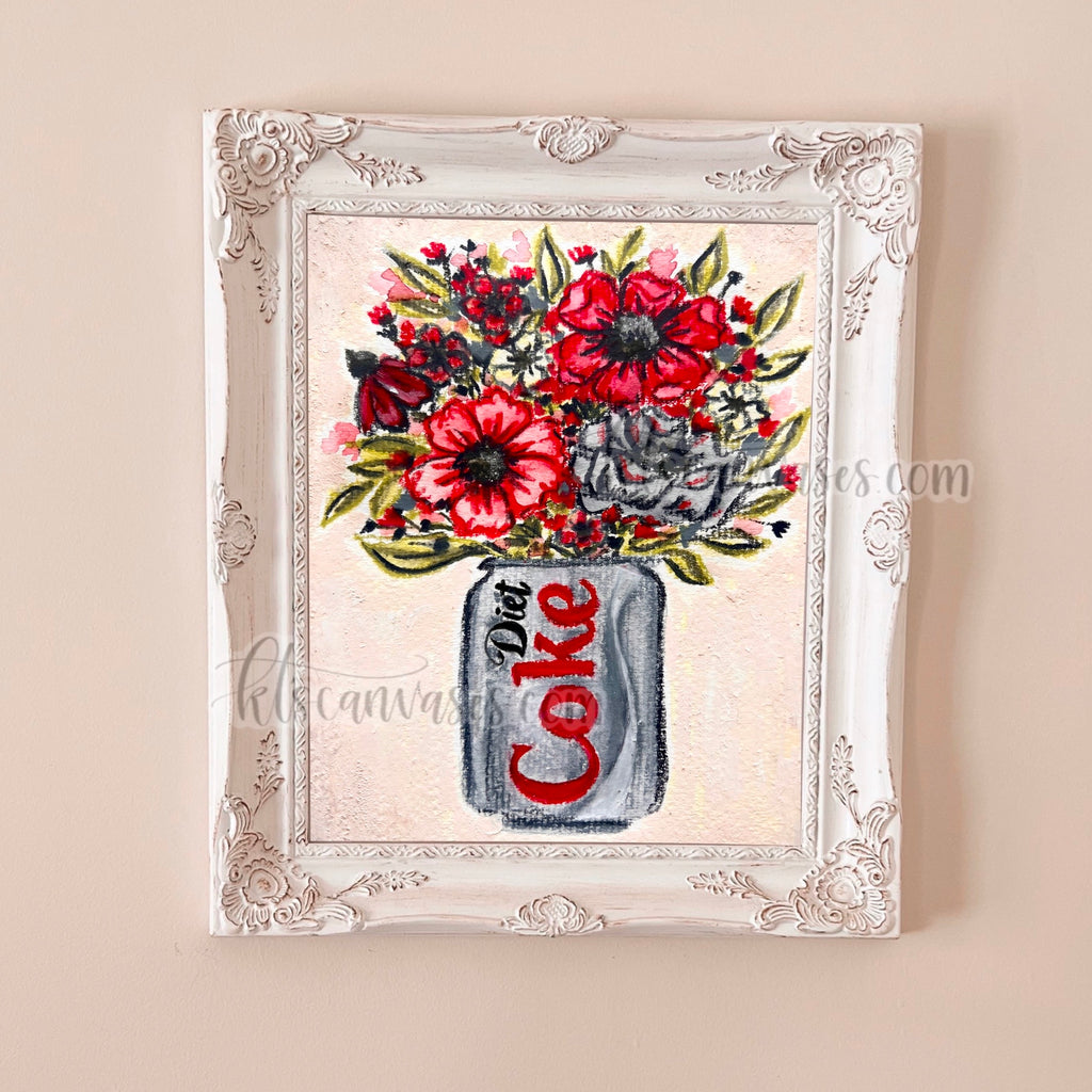 Soda Can Bouquet No. 3 Art Print