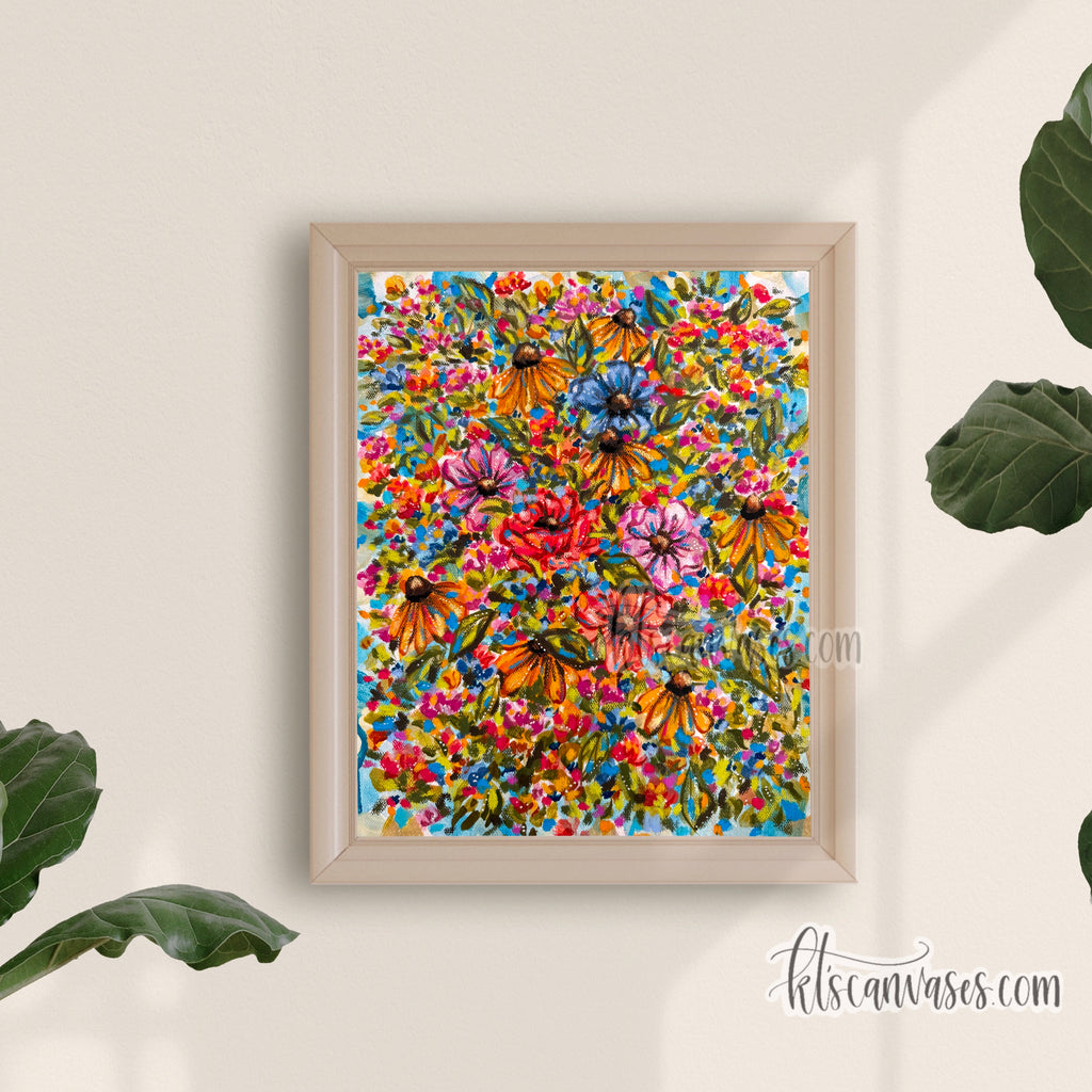 Abstract Garden No. 46 Art Print