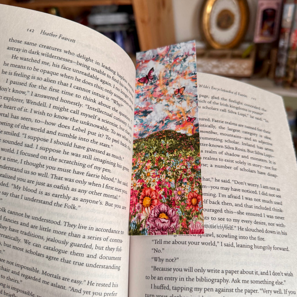 Abstract Garden No. 17 Double Sided Bookmark