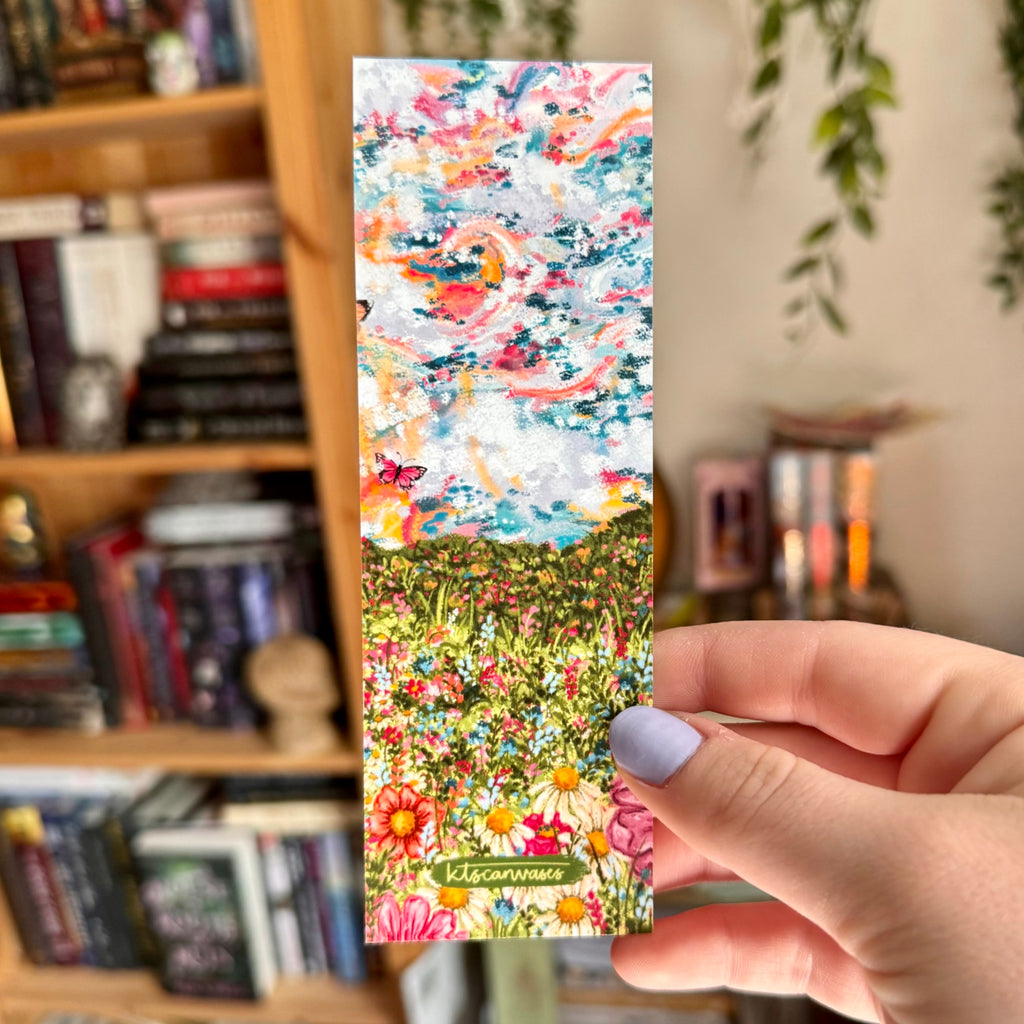 Abstract Garden No. 17 Double Sided Bookmark