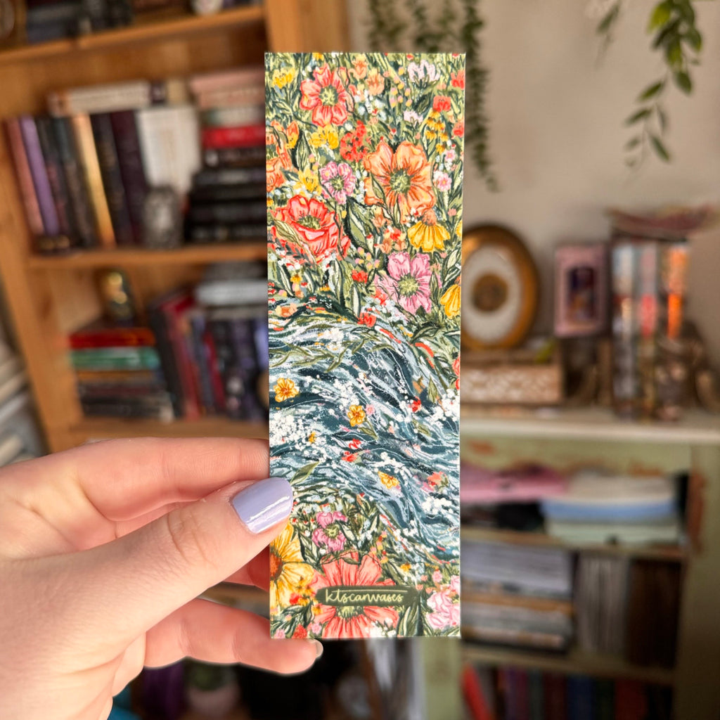 Abstract Garden No. 9 Double Sided Bookmark