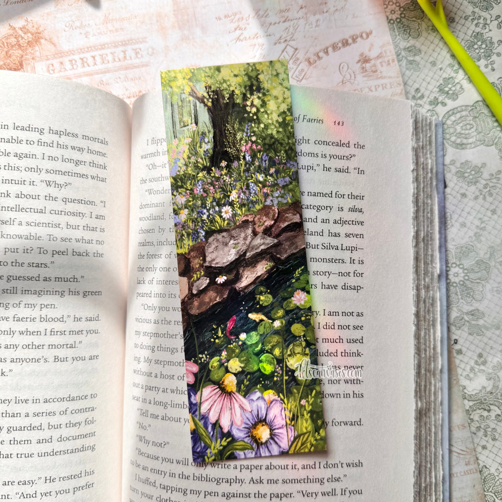 Grandma's Garden Double Sided Bookmark