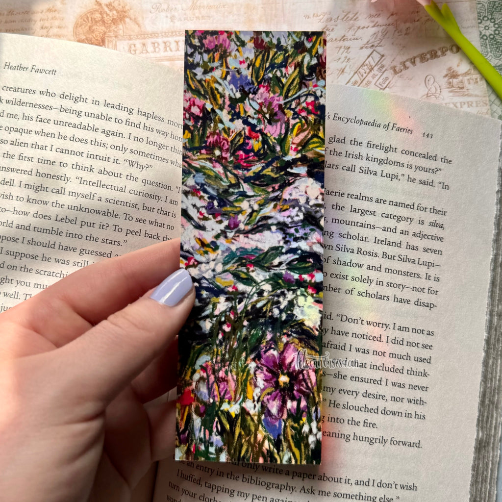 Abstract Garden No. 15 Double Sided Bookmark