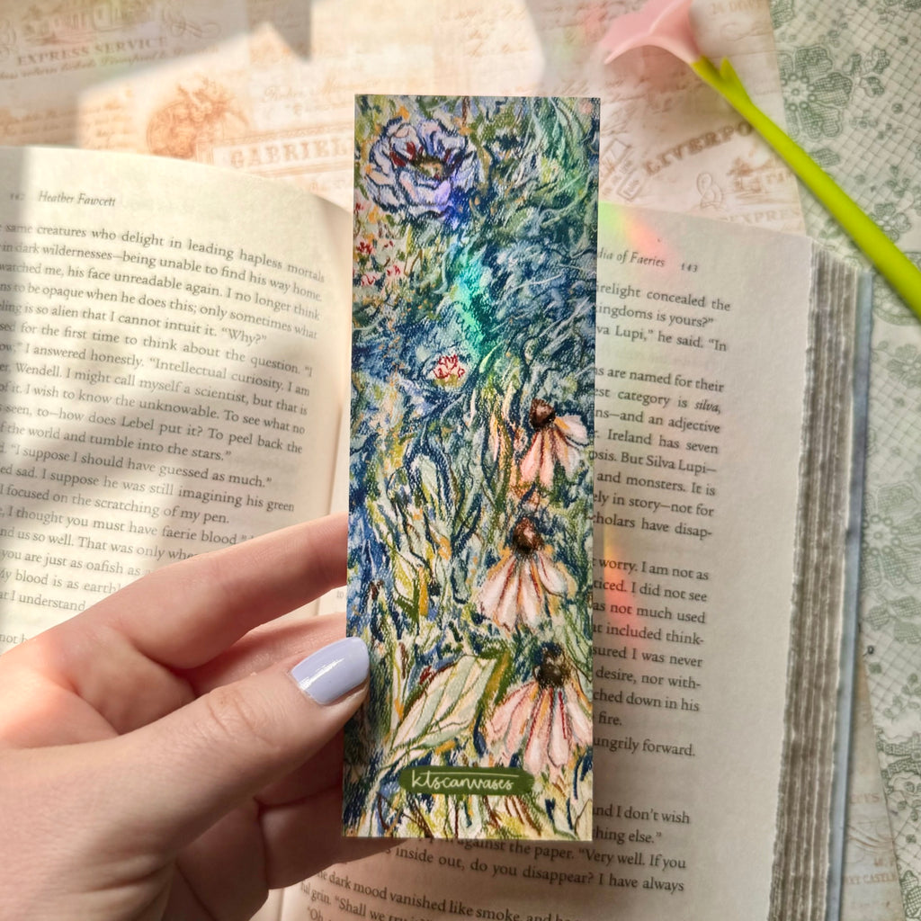 Abstract Garden No. 3 Double Sided Bookmark