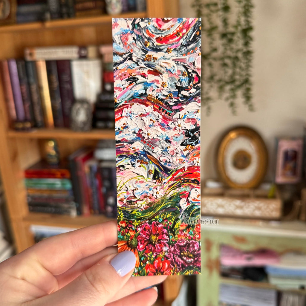 Abstract Garden No. 16 Double Sided Bookmark