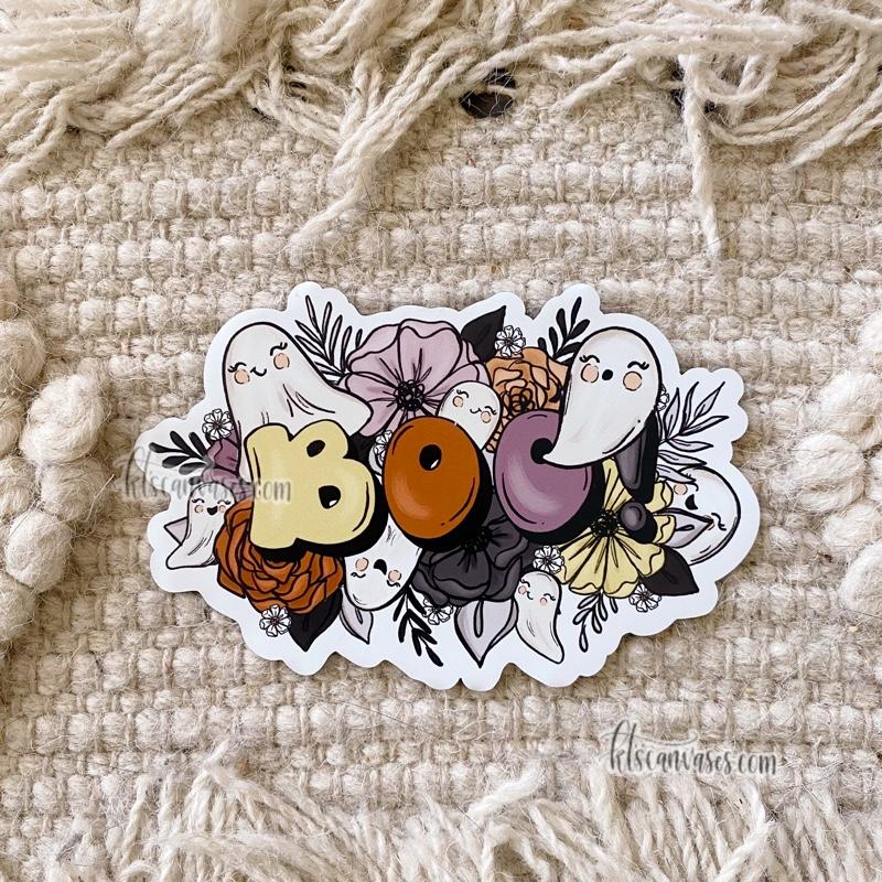 Boo! Floral MAGNET