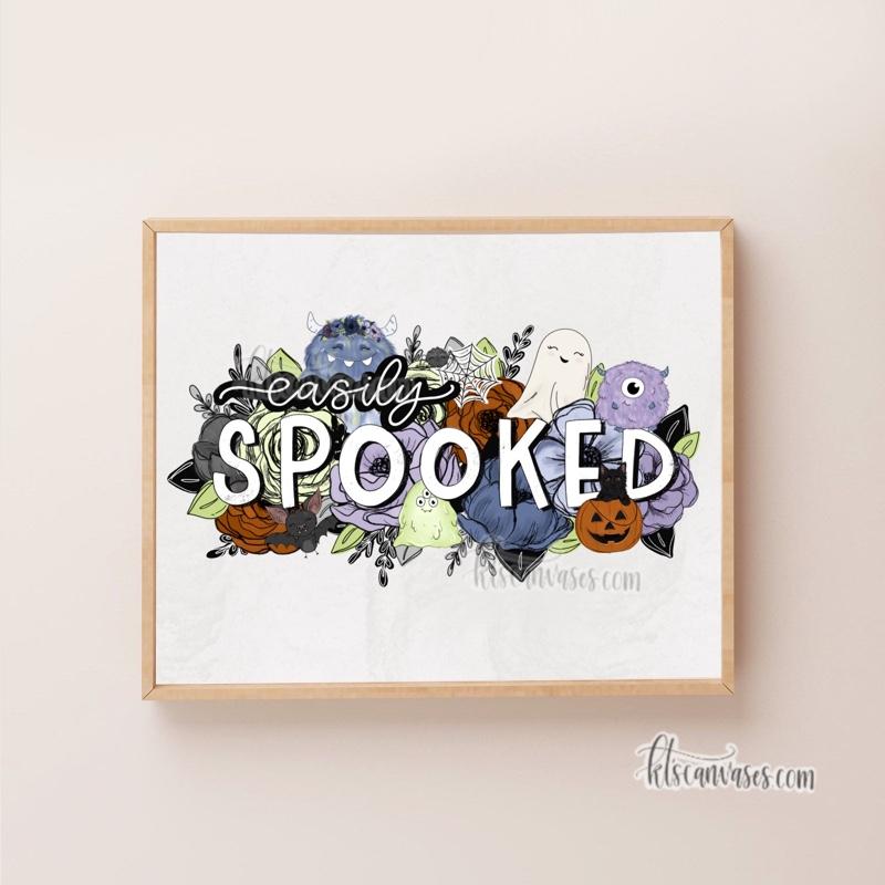 Easily Spooked Art Print