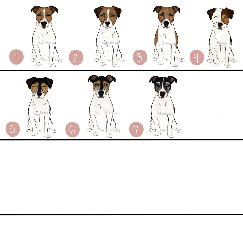Choose Your JACK RUSSELL Art Print