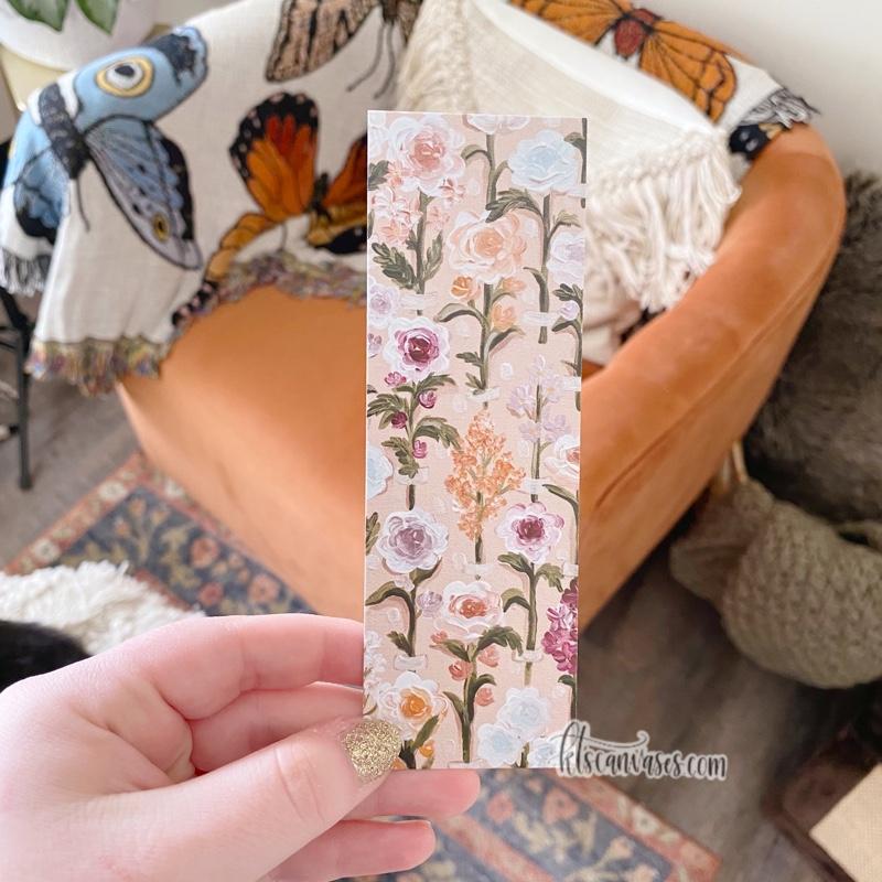 Flower Wall Double Sided Bookmark