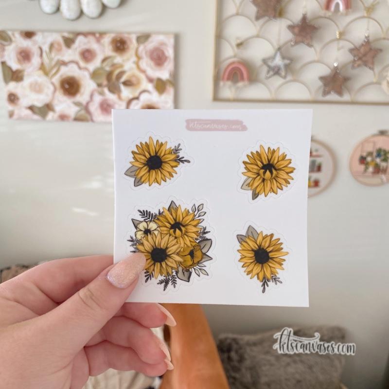 Sunflower Sticker Sheet