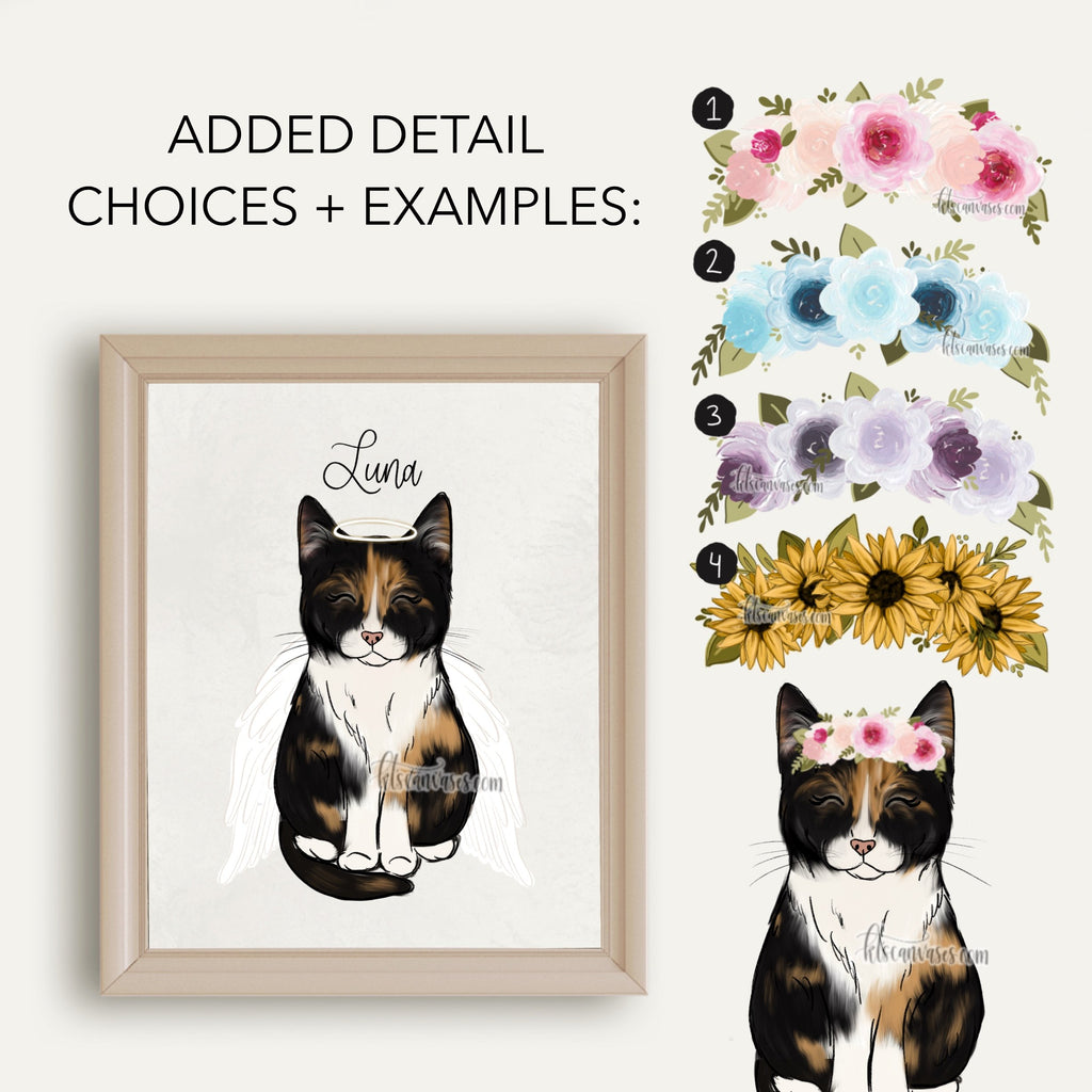 Choose Your CALICO CAT Art Print