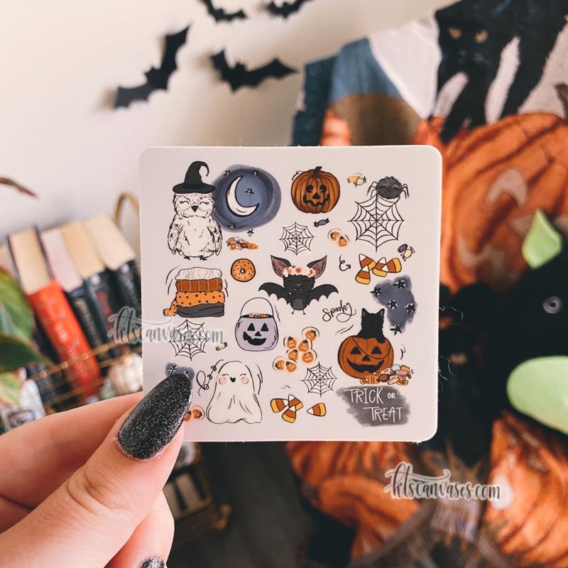 Spooky Feels Sticker