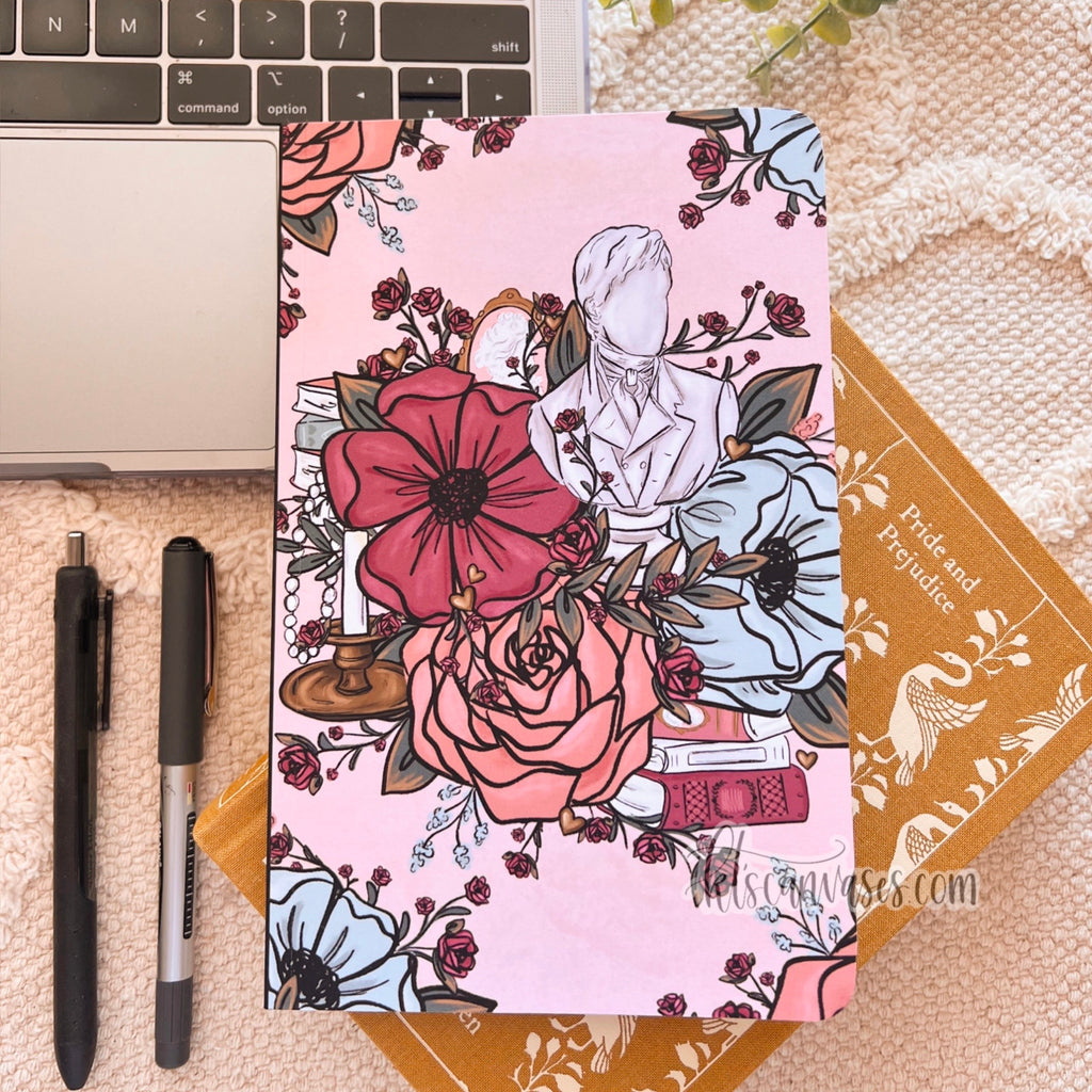 Love Story Florals LINED Softcover Notebook