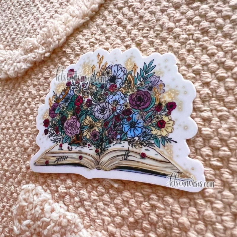 Fairy Tale Florals Sticker