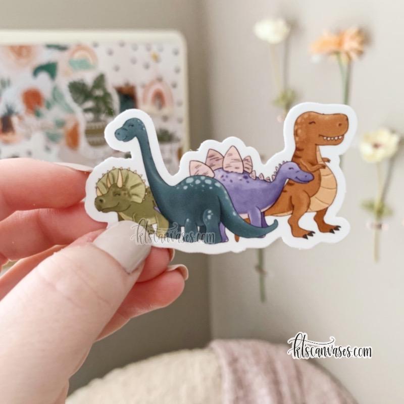 Dinosaur Friends Sticker