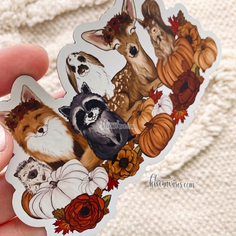 Fall Babies MAGNET