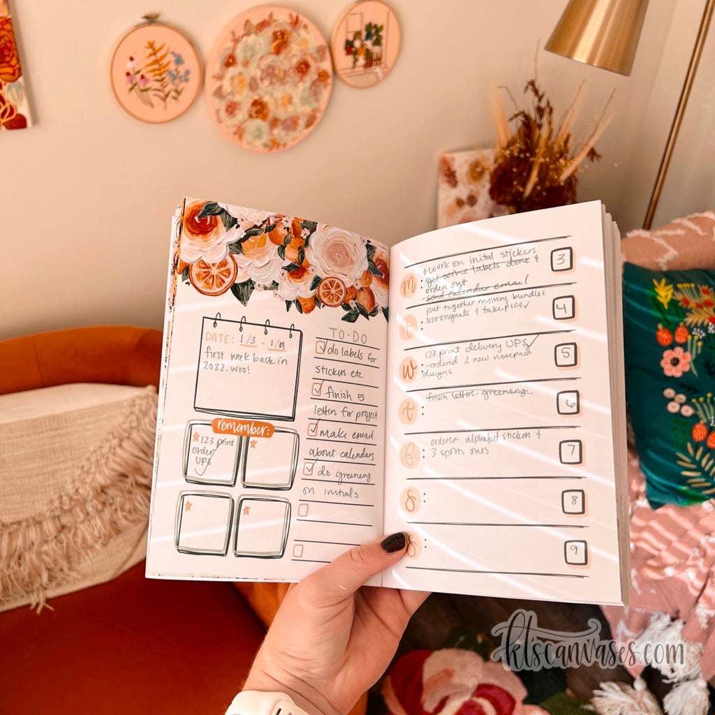 KT’s Canvases Journal Planner