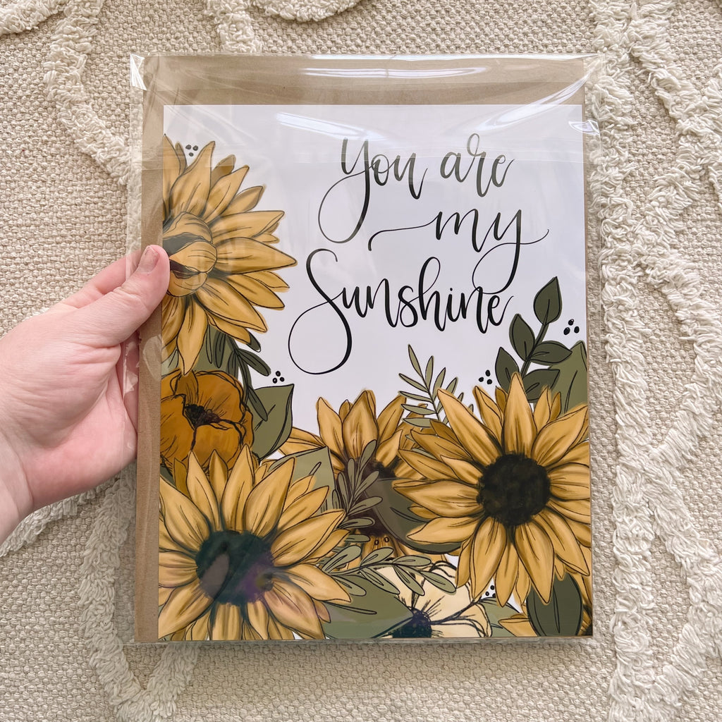 #13 Sunflower Art Print Bundle Set of 4