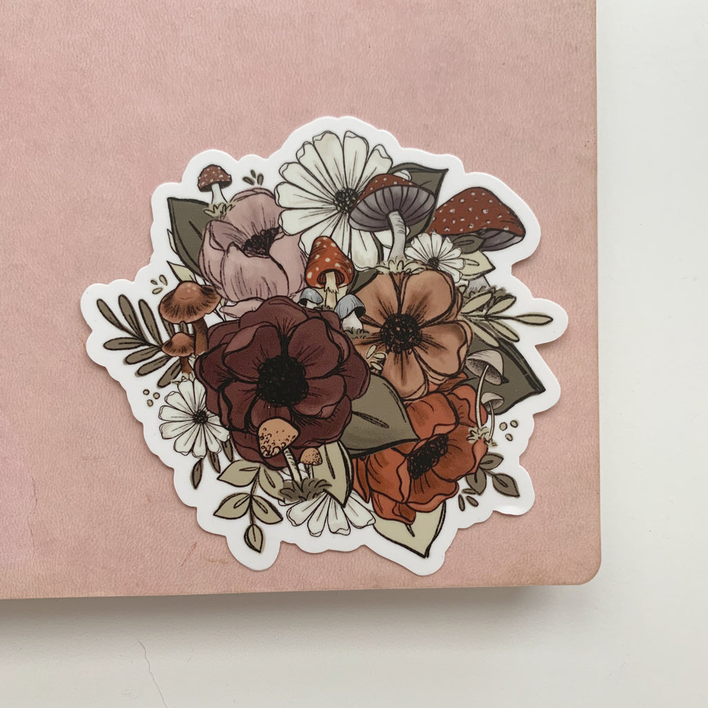 Forest Florals Sticker