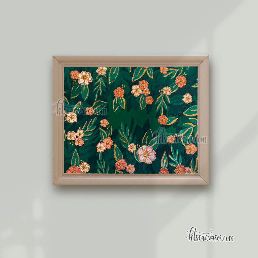 Floral Forest Art Print