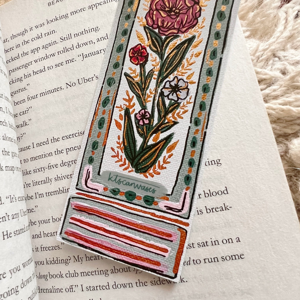 Detailed Book #1 One Sided Bookmark