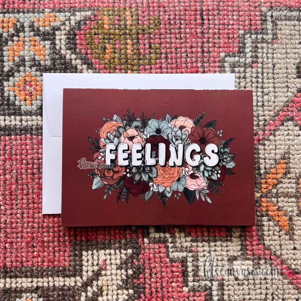 Feelings Floral Card