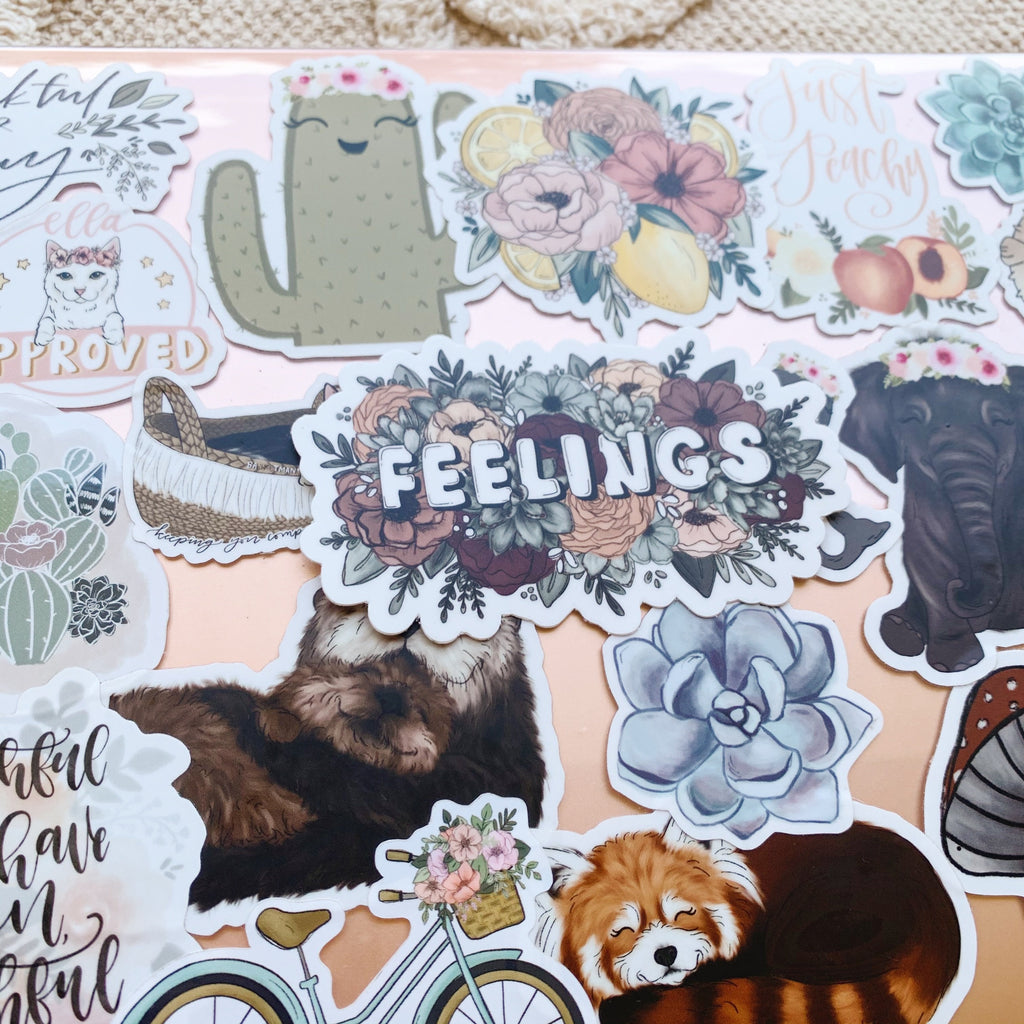 Floral Feelings Sticker