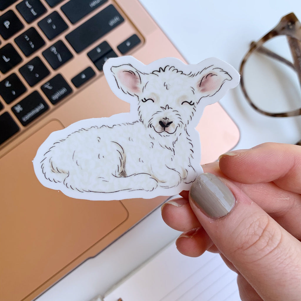 Little Lamb Sticker