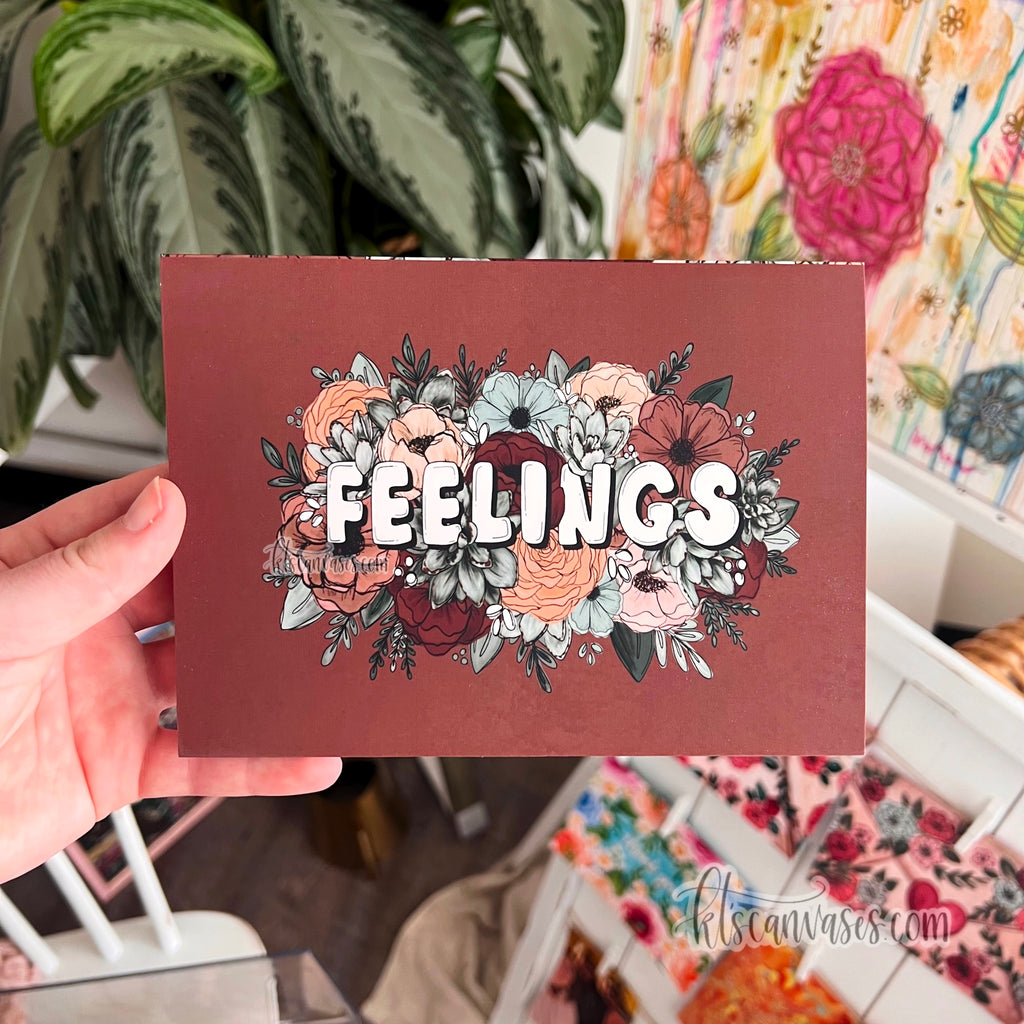 Feelings Floral Card