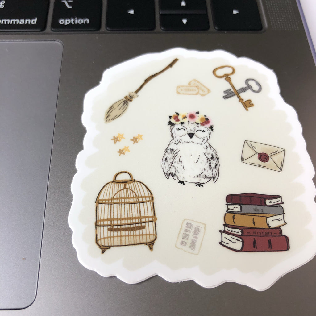 Magical Owl Sticker