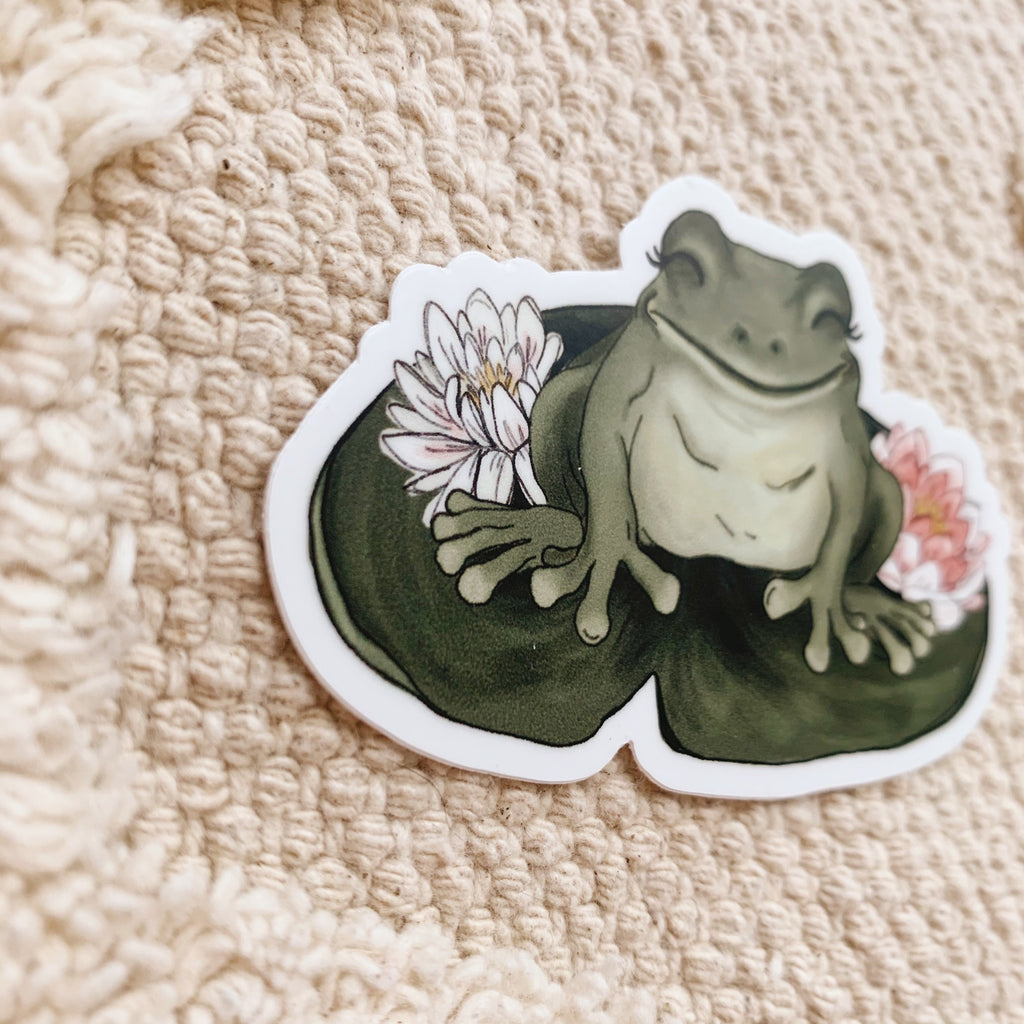 Little Frog Sticker